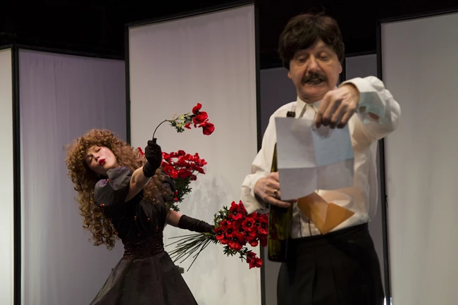 Είδα την παράσταση «Οι δύο χέστηδες» του Ευγενίου Λαμπίς - Κριτική παράστασης - Λουκία Μητσάκου - Theater Project 365